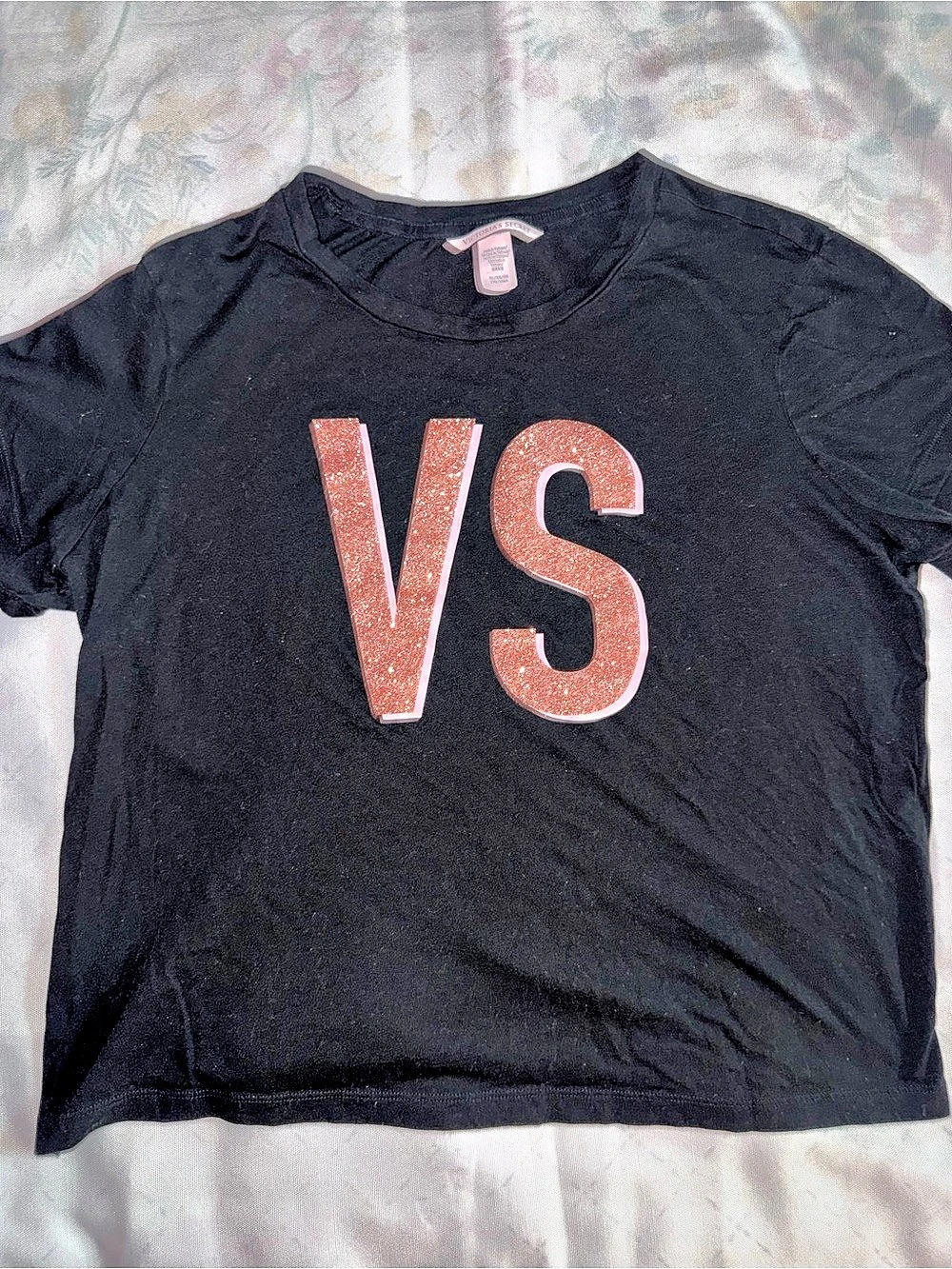 Victoria's Secret Glitter VS Graphic Tee